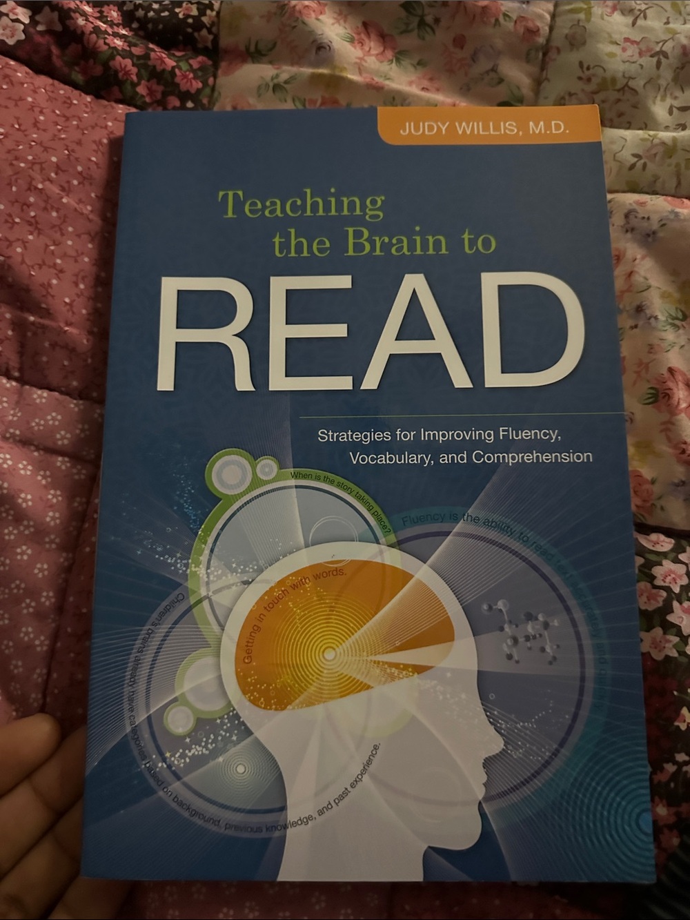 Teaching the Brain to Read - Blue Educational Book by